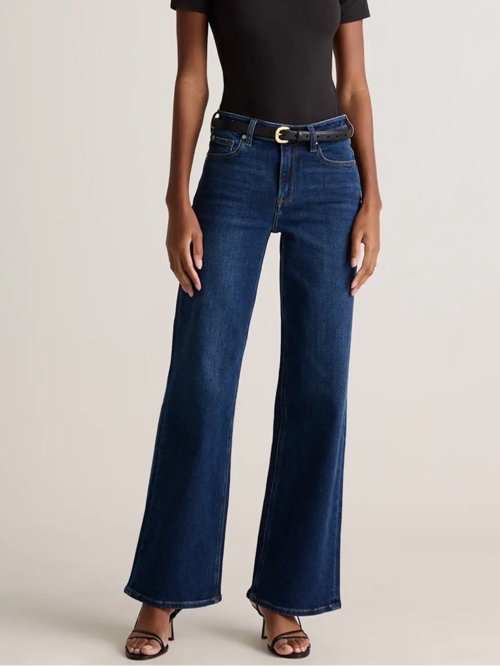 Bella Stretch Wide Leg Jeans